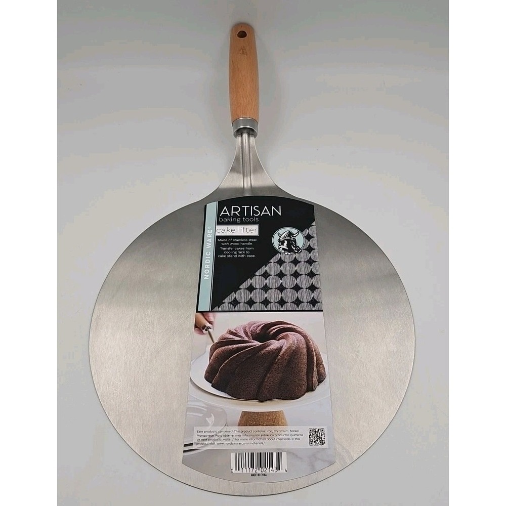 Nordic Ware Artisan Tools Cake Lifter 10 Inch New
